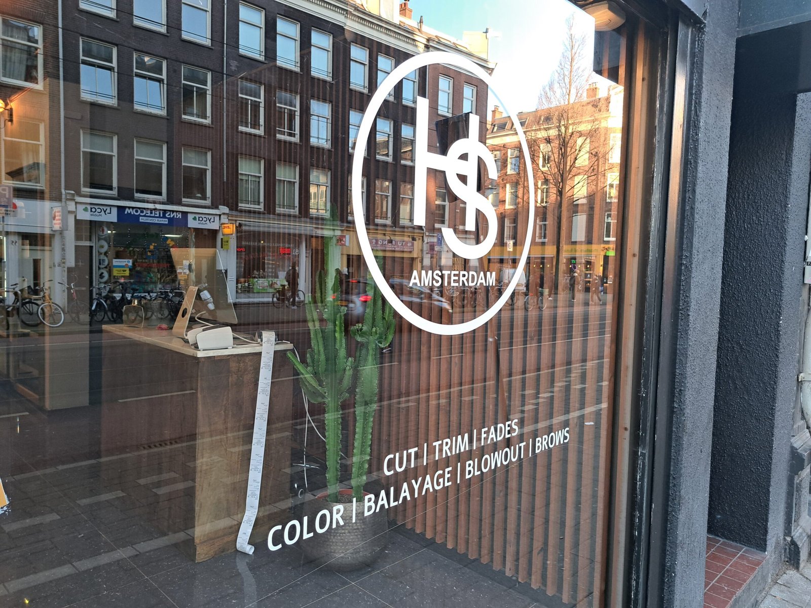 HS Amsterdam Raamstickers